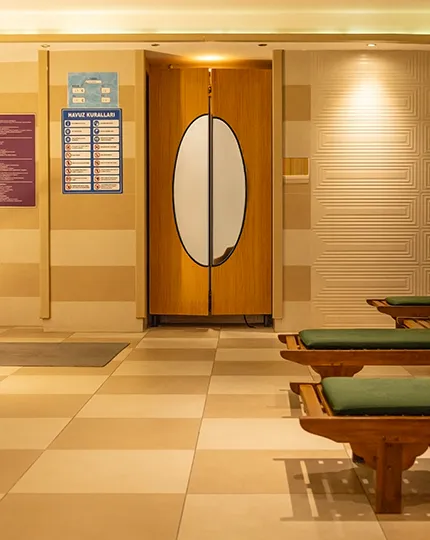 Traditional Turkish Bath experience at Ametyhst Turkish Bath Spa featuring marble steam rooms and aromatic treatments